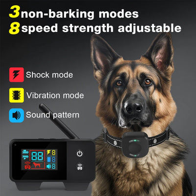 Clôture Électronique Sans Fil pour Chien 480 m Rechargeable