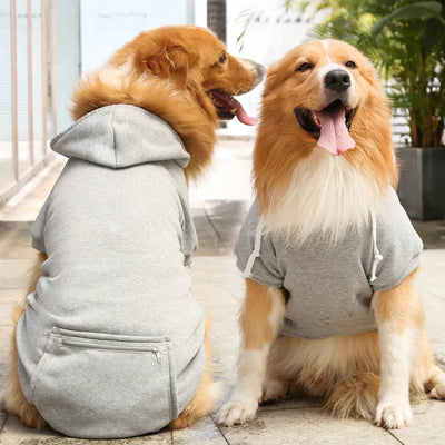 Manteau Réversible à Carreaux Chien Grande Taille