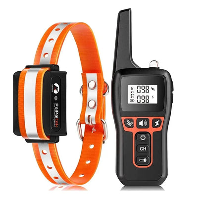 Collier Dressage Anti-Aboiement Étanche 1000m Gros Chien