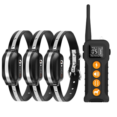 Collier Dressage 433m Étanche Gros Chien 9 Sons