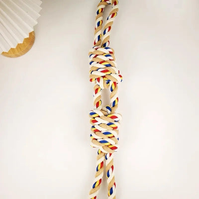 Jouet de Traction Corde à Nœuds Extra-Large pour Gros Chien