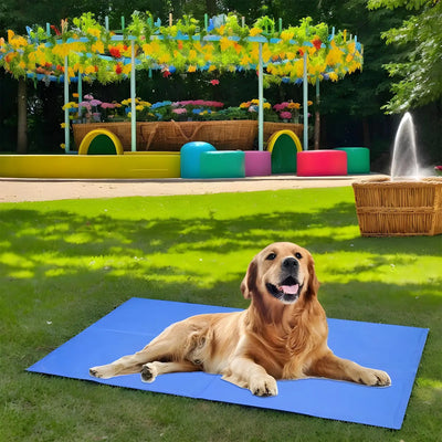Tapis Rafraîchissant Chien et Chat en Gel Auto-Refroidissant