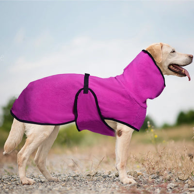 Manteau Thermique Chien Col Montant Sangle Réglable