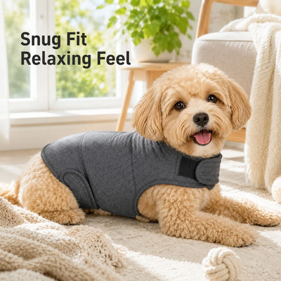 Enveloppe Apaisante Anti-Stress Coton Réglable pour Chien