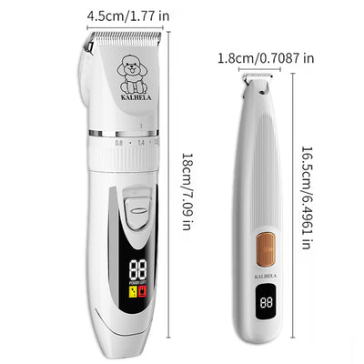 Tondeuse de Toilettage pour Chien Sans Fil et Trimmer