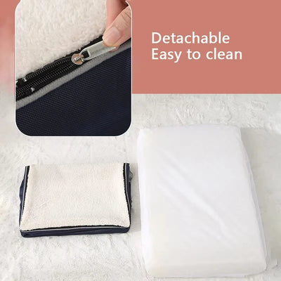 Matelas Mémoire de Forme pour Chien, Housse Lavable, 10 cm