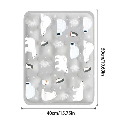 Tapis Rafraîchissant Chien 40x50 cm Lavable Petits Chiens