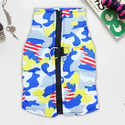 Manteau Camouflage Sans Manches pour Chien du L au 7XL