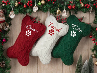 Chaussette de Noel Personnalisee Chien