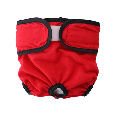 Couche pour Chien en Chaleur Lavable Scratch Jusqu'à 65 cm