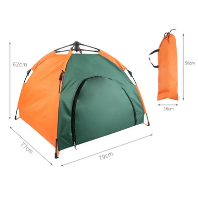 Tente pour Chien Automatique Étanche Niche Pliable de Camping