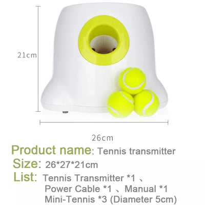 Lanceur de Balle Chien Automatique sur Secteur 3 Distances