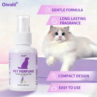 Parfum pour Chien Format Voyage 60 ml, Fruité et Floral