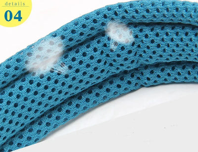 Collier Maille Nylon Réfléchissant Gros Chien