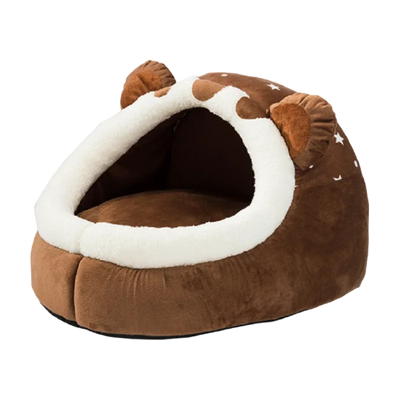 Lit Cave Douillet pour Petit Chien