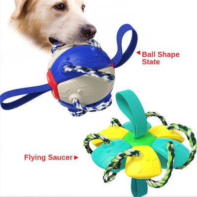 Balle Frisbee Pliable Indestructible Gros Chien