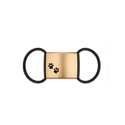 Médaille Silencieuse Coulissante Gravée pour Chien