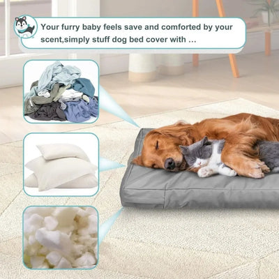 Housse de Rechange pour Matelas Chien Étanche 122 cm
