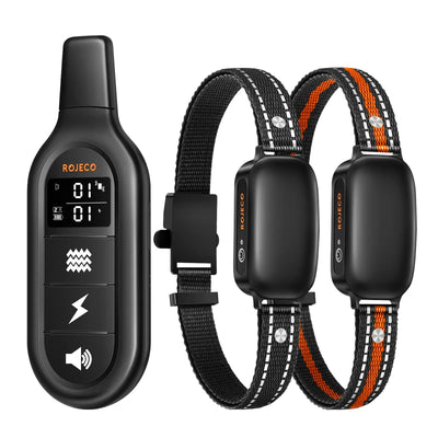 Collier Électrique de Dressage 1000 m IPX7 3 Canaux Chien