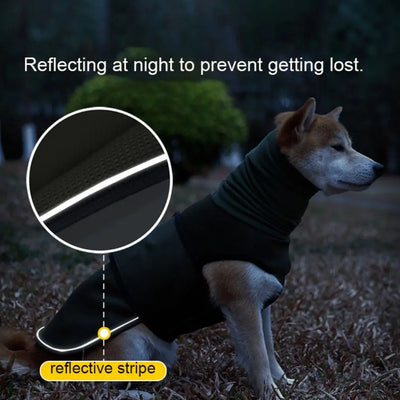 Enveloppe Apaisante Anti-Stress Élastique Coupe-Vent Chien
