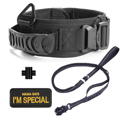 Collier Tactique Militaire Poignée Gros Chien