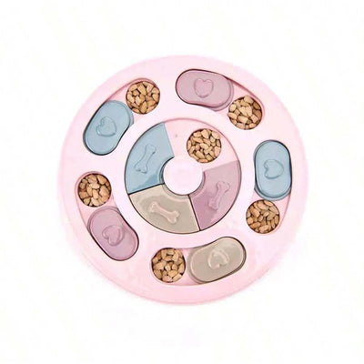 Jouet Puzzle Chien Rond 24 cm Friandises Anti-Ennui