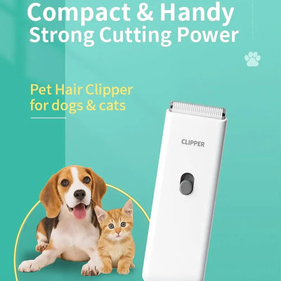 Tondeuse pour Chien Compacte Sans Fil 5 W Sabots