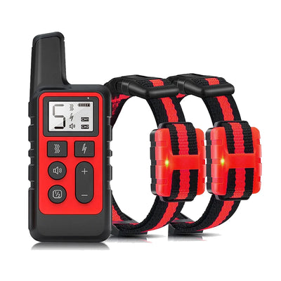 Collier Électrique de Dressage 500 m 1 à 3 Chiens