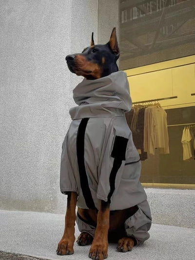 Combinaison Imperméable Réfléchissante Grand Chien 3XL-6XL