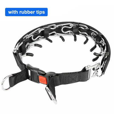 Collier à Pointes Éducation Boucle Rapide Nylon Chien