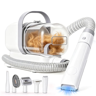 Aspirateur de Toilettage Chien 5 en 1, Bac 2 L