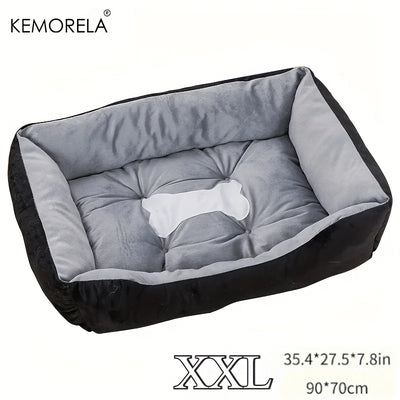 Panier Orthopédique Rebond Élevé Grand Chien Rectangulaire