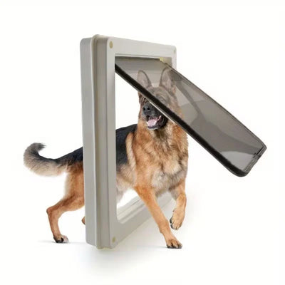 Porte pour Chien Grande Taille Anti-Pluie Coupe-Vent