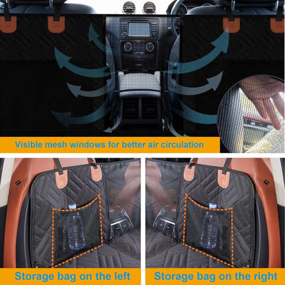 Protection Siège Voiture Chien avec Plateforme Extensible
