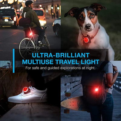 Lumière LED de Sécurité Aluminium pour Chien