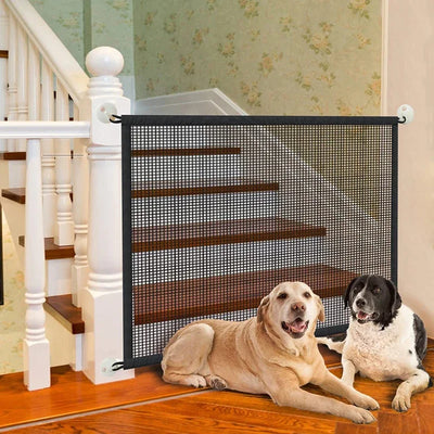 Barrière pour Chien Filet Sans Perçage Hauteur 78 cm