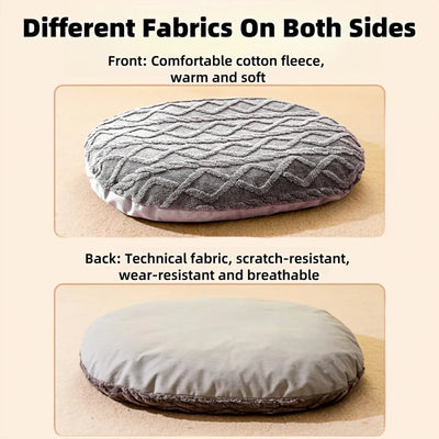 Panier Ovale Matelassé Déhoussable Apaisant Chien 17 kg