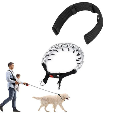Collier à Pointes Éducation Boucle Rapide Nylon Chien