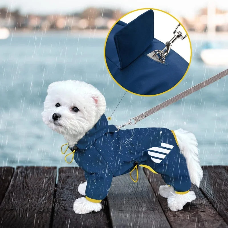 Manteau Imperméable Léger Réfléchissant Chien