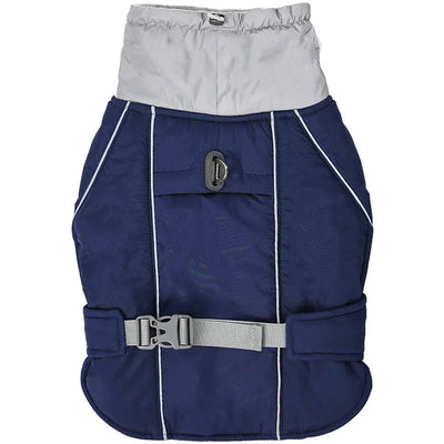 Manteau d'Hiver Col Polaire Réfléchissant Chien