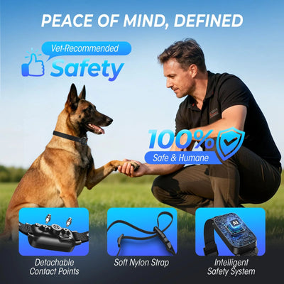 Collier Anti-Aboiement Ultrasonique Gros Chien