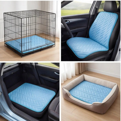 Tapis Rafraîchissant pour Chien Soie Glacée Cinq Tailles
