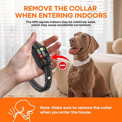 Clôture Électronique Sans Fil pour Chien GPS Étanche IP67