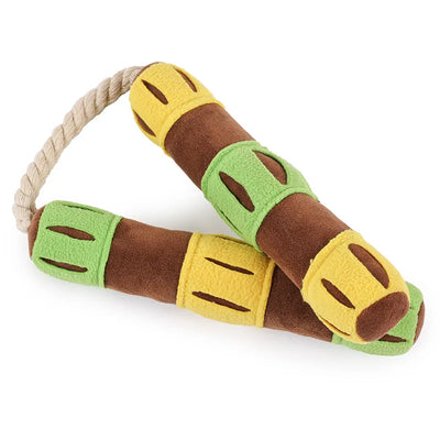 Jouet de Fouille Chien Nunchaku à Friandises 65 cm
