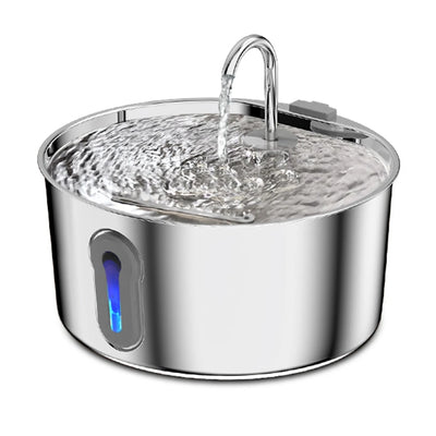 Fontaine à Eau Inox 4 L Bec Robinet pour Chien