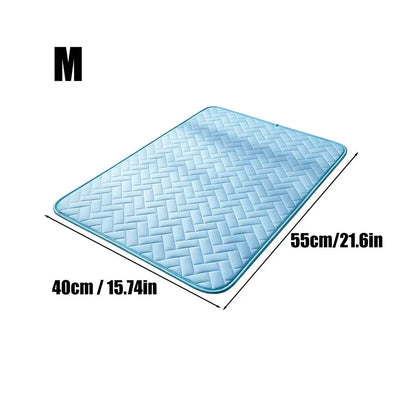 Tapis Rafraîchissant Chien, 5 Tailles de 30x40 à 100x150 cm