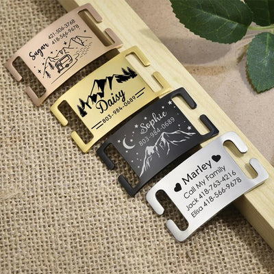 Médaille Incurvée Gravure Gratuite pour Chien