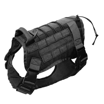 Harnais Tactique Nylon Molle Grand Chien et Accessoires Assortis