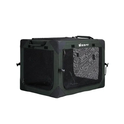 Caisse de Coffre Voiture pour Chien Cadre Acier Pliable