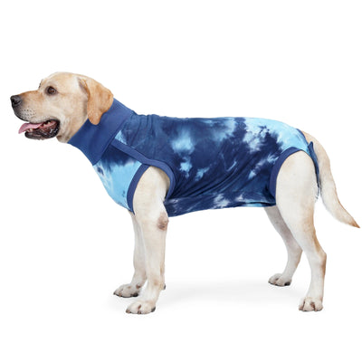 Combinaison de Récupération Chien Alternative Collerette Tie-Dye